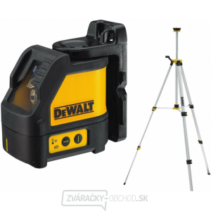 Laserový kríž červerný DeWALT DW088KTRI