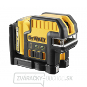 Aku krížový laser s olovnicou 10,8 V DeWALT DCE0822D1G Náhľad