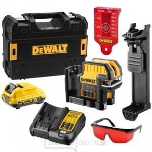 Aku krížový a päťbodový laser 10,8 V DeWALT DCE0825D1R