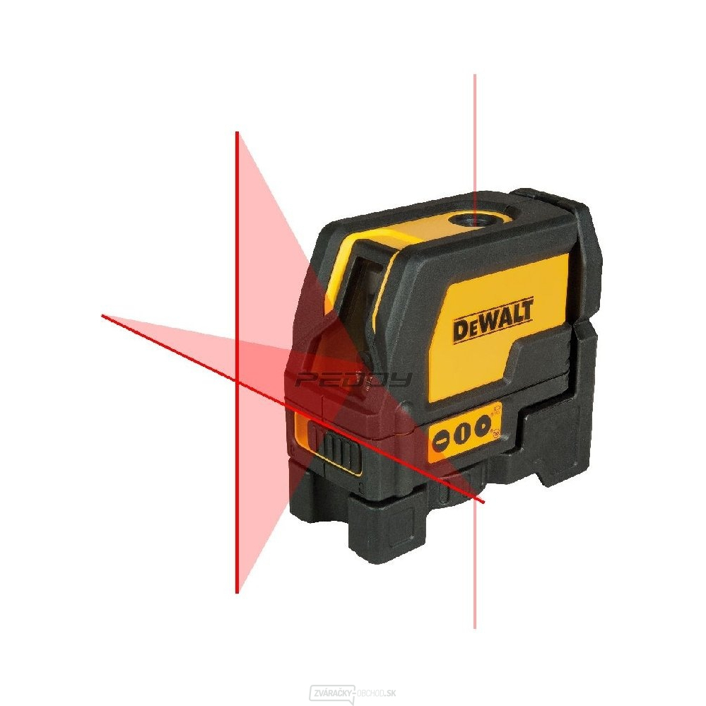 Aku zelený krížový laser s 5 bodmi 12/18 V (bez aku a nabíjačky) DeWALT DCE825D1G18