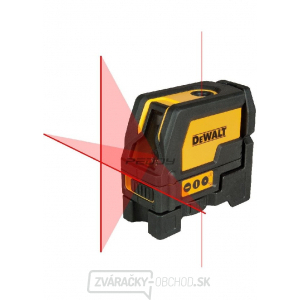 Aku zelený krížový laser s 5 bodmi 12/18 V (bez aku a nabíjačky) DeWALT DCE825D1G18