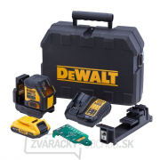 Aku zelený krížový laser 18 V DeWALT DCLE34021D1 gallery main image