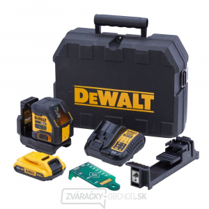 Aku zelený krížový laser 18 V DeWALT DCLE34021D1