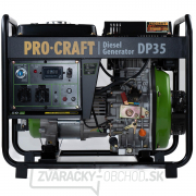 Dieselová elektrocentrála Procraft DP35 | DP35 Náhľad