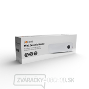 Solight nástenný keramický ohrievač, 2000W, biela  náhled