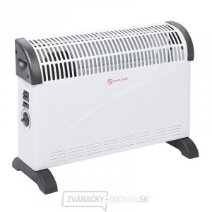Solight teplovzdušný konvektor 2000W, ventilátor, nastaviteľný termostat gallery main image