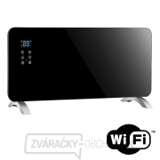Solight teplovzdušný konvektor sklokeramický 2000W, WiFi, LCD, nastaviteľný termostat, časovač Solight teplovzdušný konvektor sklokeramický 2000W, WiFi, LCD, nastaviteľný termostat, časovač gallery main image