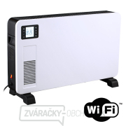 Solight teplovzdušný konvektor 2300W, WiFi, LCD, ventilátor, časovač, nastaviteľný termostat Solight teplovzdušný konvektor 2300W, WiFi, LCD, ventilátor, časovač, nastaviteľný termostat gallery main image