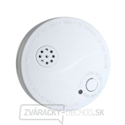 Solight detektor dymu + alarm, 85dB, biely + 9V batéria náhled