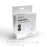 Solight detektor dymu + alarm, 85dB, biely + 9V batéria náhled