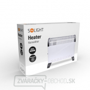 Solight teplovzdušný konvektor 2000W, nastaviteľný termostat Náhľad