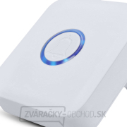 Solight bezdrôtový zvonček bezbatériový, do zásuvky, 150m, biely, learning code náhled