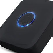 Solight bezdrôtový zvonček bezbatériový, do zásuvky, 150m, čierny, learning code náhled