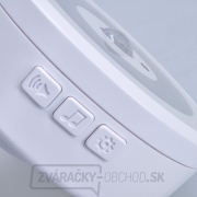Solight bezdrôtový zvonček s nočným svetielkom na senzor pohybu, do zásuvky, 250m, biely, learning code náhled