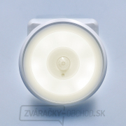 Solight bezdrôtový zvonček s nočným svetielkom na senzor pohybu, do zásuvky, 250m, biely, learning code náhled