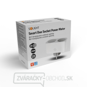 Solight WIFI dvojzásuvka s meraním spotreby náhled