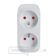 Solight WIFI dvojzásuvka s meraním spotreby Solight WIFI dvojzásuvka s meraním spotreby gallery main image