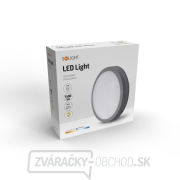 Solight LED vonkajšie osvetlenie Siena, šedé, 20W, 1500lm, 4000K, IP54, 23cm náhled