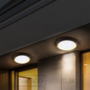 Solight LED vonkajšie osvetlenie Siena, šedé, 13W, 910lm, 4000K, IP54, 17cm náhled