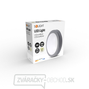 Solight LED vonkajšie osvetlenie Siena, šedé, 13W, 910lm, 4000K, IP54, 17cm náhled