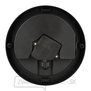 Solight LED vonkajšie osvetlenie okrúhle s mriežkou, 13W, 910lm, 4000K, IP65, 17cm, čierna Náhľad