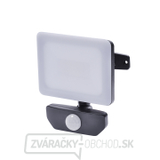 Solight LED reflektor Quick so sensorom, 10W, 850lm, 4000K, IP44, čierny gallery main image