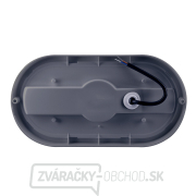 Solight LED vonkajšie osvetlenie oválne, 20W, 1500lm, 4000K, IP54, 26cm, šedá farba náhled