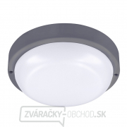 Solight LED vonkajšie osvetlenie okrúhle, 20W, 1500lm, 4000K, IP54, 20cm, šedá farba Náhľad