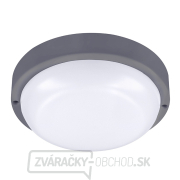 Solight LED vonkajšie osvetlenie okrúhle, 20W, 1500lm, 4000K, IP54, 20cm, šedá farba Náhľad
