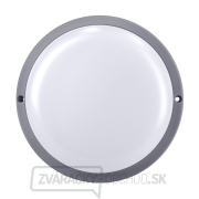 Solight LED vonkajšie osvetlenie okrúhle, 20W, 1500lm, 4000K, IP54, 20cm, šedá farba náhled