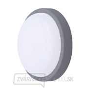 Solight LED vonkajšie osvetlenie okrúhle, 20W, 1500lm, 4000K, IP54, 20cm, šedá farba Solight LED vonkajšie osvetlenie okrúhle, 20W, 1500lm, 4000K, IP54, 20cm, šedá farba gallery main image