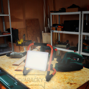 Solight LED reflektor so sklopným stojanom, 50W, 4500lm, 4000K, kábel so zástrčkou, IP65 Náhľad