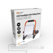 Solight LED reflektor so sklopným stojanom, 50W, 4500lm, 4000K, kábel so zástrčkou, IP65 náhled