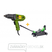 Akčná sada 4 Elektrický rázový uťahovák Procraft ES1450 a Hydraulický pojazdný zdvihák PJ25 | SET4 gallery main image