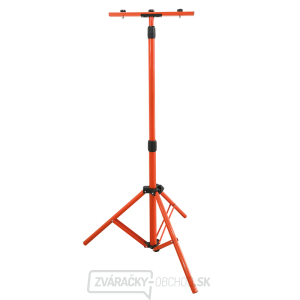 Solight stojan teleskopický pre LED reflektory, 60-150cm, pre 1-2 reflektory, oranžová farba gallery main image