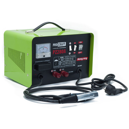 Nabíjačka autobatérií so štartovacím zdrojom Procraft PZ280A