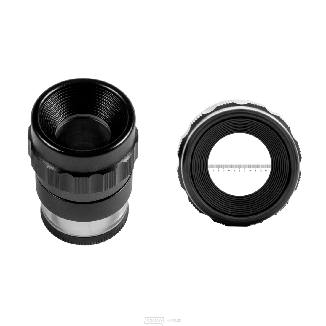 Lupa s mm stupnicou, 8x