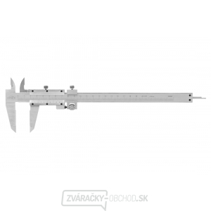 Posuvné meradlo KINEX 200 mm, 0,02 mm, jemné stavanie, aretácia skrutkou, ČSN 25 1238, DIN 862 gallery main image