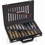 KRT012800 - 120ks sada Profesionálnych vrtákov gallery main image