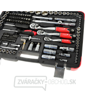 Súprava profesionálnych nástrčných kľúčov 216 kusov 1/4