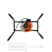 Benzínový vrták (2dielny) + vrtáky (10 cm, 20 cm, 30 cm) + adaptér 50 cm (1/2) Náhľad