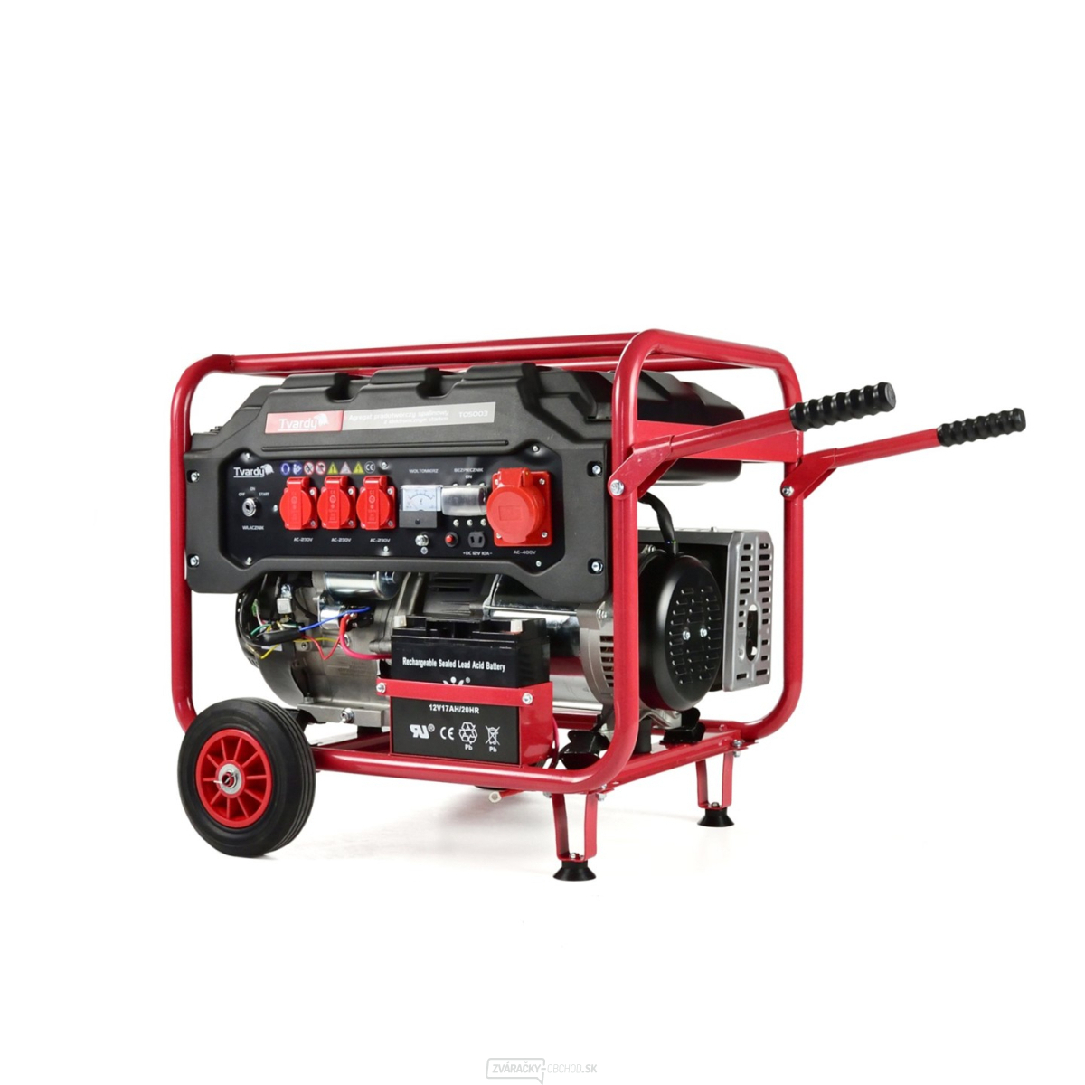 Generátor s elektronickým štartovaním 15KM 6,6KW 