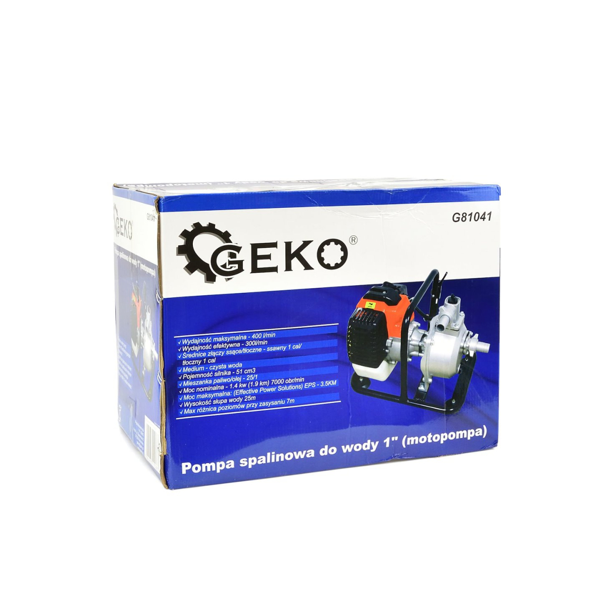  Benzínové čerpadlo na vodu Geko G81041 Náhľad