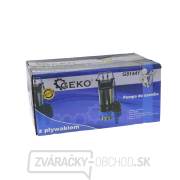 Kalové čerpadlo 230V, 550W, GEKO G81441 náhled