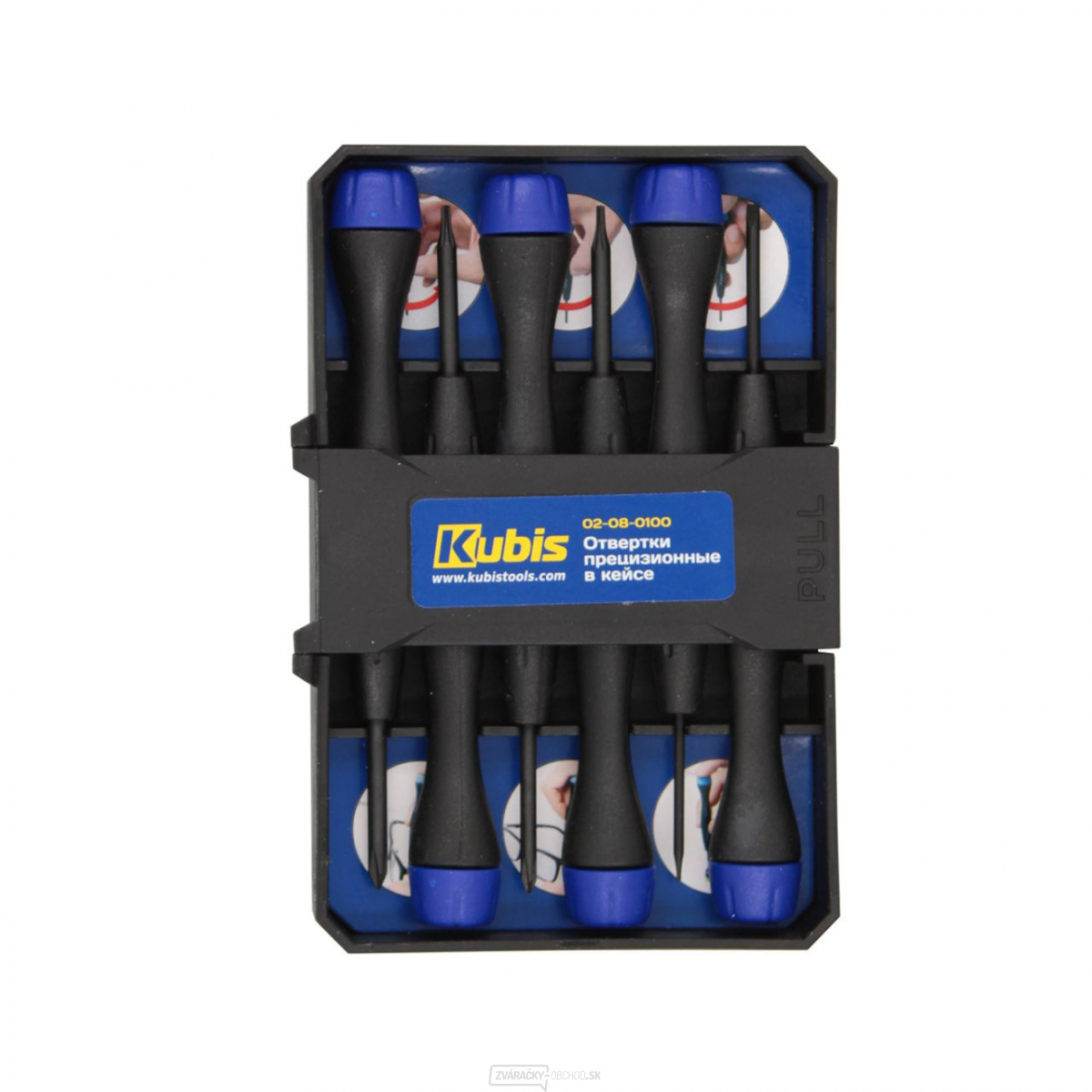 Súprava mikroskrutkovačov 6-dielnej 02-08-0100
