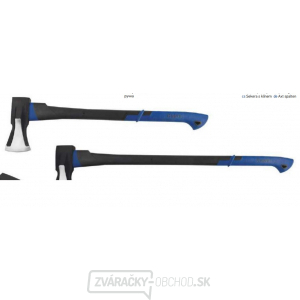 Sekera 1000 g, sklolaminátová rukoväť 450 mm | 02-02-1111 gallery main image