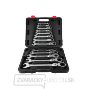 Keltín K00105 - Sada kľúčov račňových očkoplochých s kĺbom 8-32mm, 13 ks Keltín K00105 - Sada kľúčov račňových očkoplochých s kĺbom 8-32mm, 13 ks gallery main image