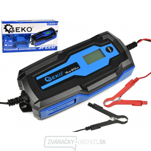 Geko G80061 automatická nabíjačka batérií Speed 6/12V 10A 4Ah-200Ah gallery main image
