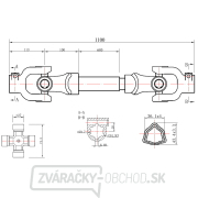 Vývodový hriadeľ 110 cm GEKO G72305 náhled