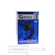 Plastové čerpadlo na znečistenú vodu s plavákom, typ 2 Plastové čerpadlo na znečistenú vodu s plavákom, typ 2 náhled